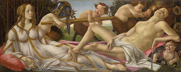 Sandro Botticelli Venus and Mars (mk08) Germany oil painting art